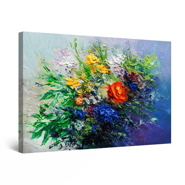 Canvas Wall Art - Beautiful Bouquet for Gift Painting 60 x 90cm