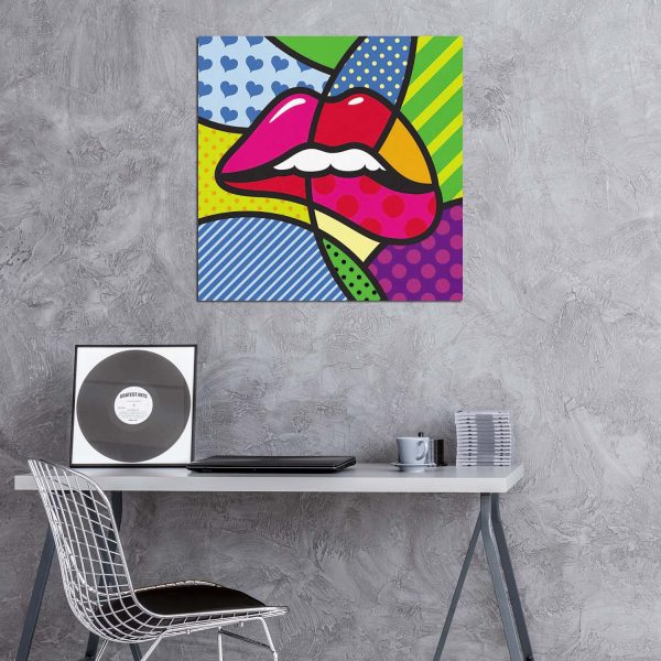 Colored Emotion Woman 80 x 80 cm