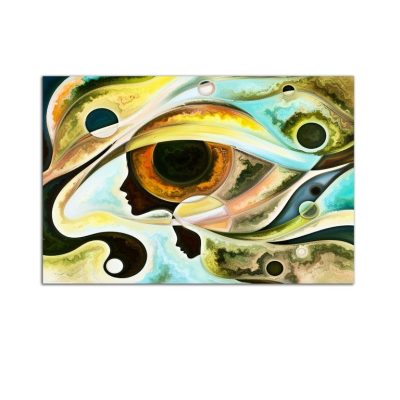 Plexiglass Wall Art - The Eye Decor  60 x 90 CM