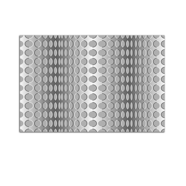 Plexiglass Wall Art - Moving Gray Spheres Decor  60 x 90 CM