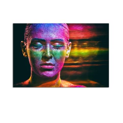 Plexiglass Wall Art - Glitter Woman Decor  60 x 90 CM