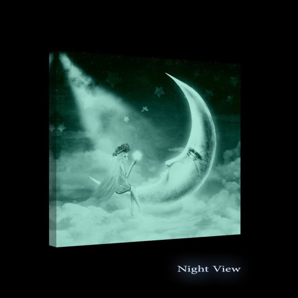 Fairy Tales on The Moonlight 80 x 80 cm