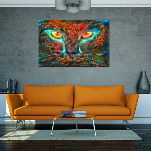 Canvas Wall Art - Cat Eyes