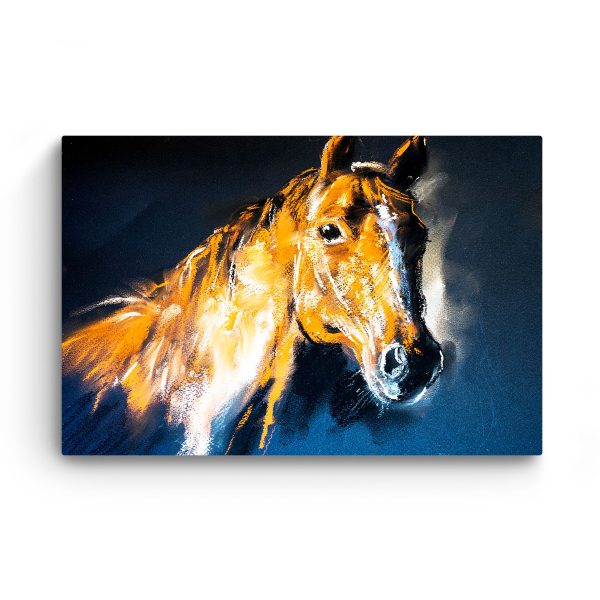 Canvas Wall Art - Brown Horse