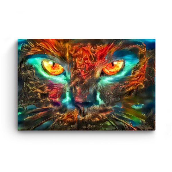 Canvas Wall Art - Cat Eyes