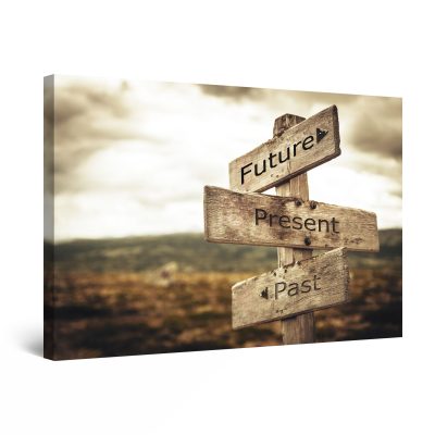 Canvas Wall Art - Past Present and Future