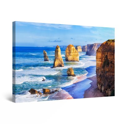Canvas Wall Art - Coastal Ocean Landscape