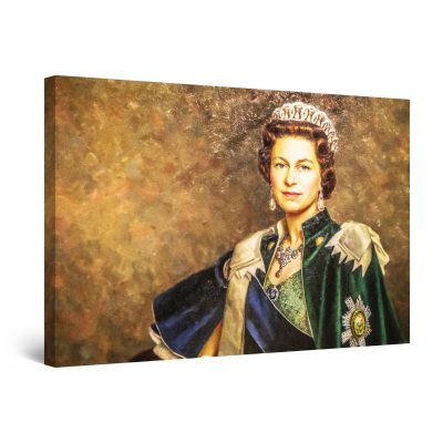 Canvas Wall Art - Queen Elizabeth